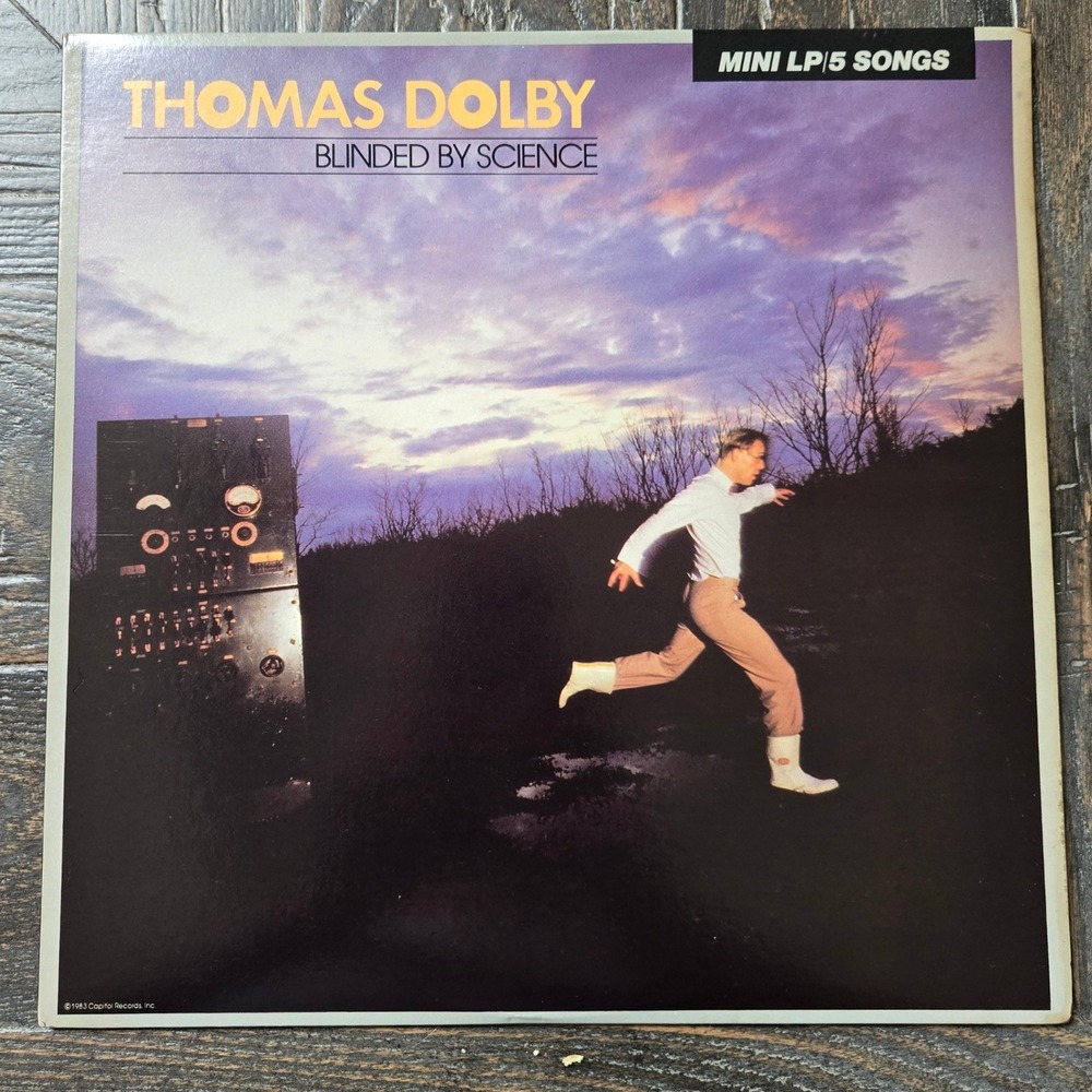 Thomas Dolby Blinded By Science Vinyl Mini LP 1983 Harvest MLP 15007 New‎ Wave